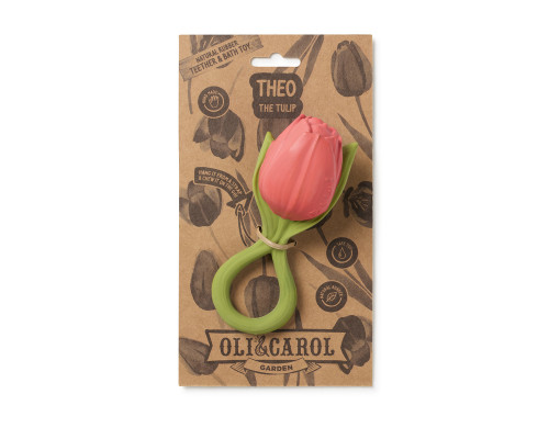 Oli&Carol прорезыватель для зубов Theo the Tulip