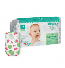 Offspring подгузники M 6-10 кг 42 штук Арбузы