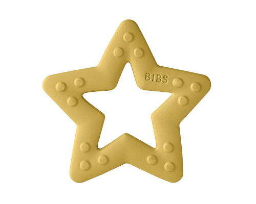 BIBS прорезыватель Star Mustard