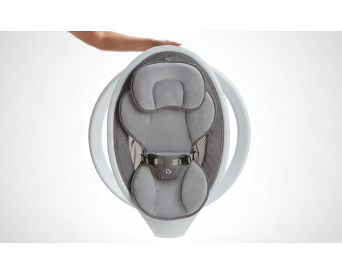 Munchkin шезлонг ультралегкий для новорожденных Swing с поддержкой Bluetooth®. белый
