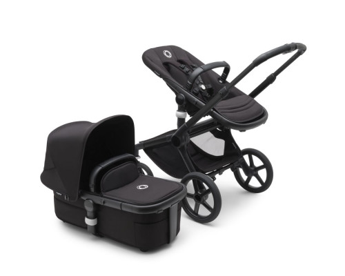 Bugaboo Fox5 коляска 2 в 1 Black/ Midnight Black/ Midnight Black complete