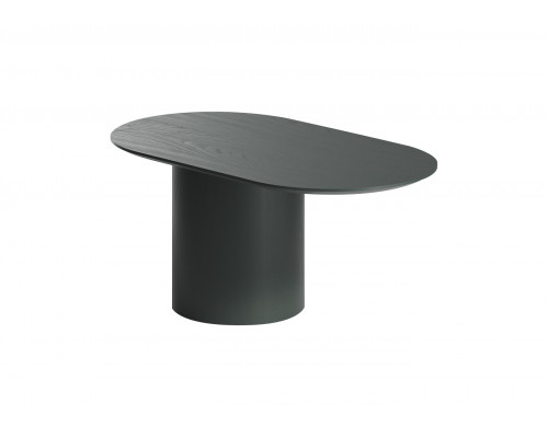 Столик Type овальный, основание D 29 см (темно-серый)