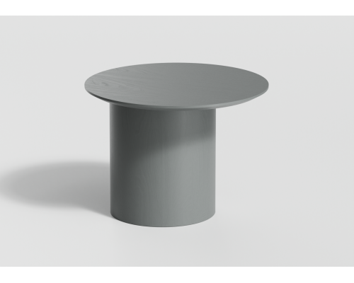 Столик Type D 50 см со смещенным основанием D 29 см (серый)