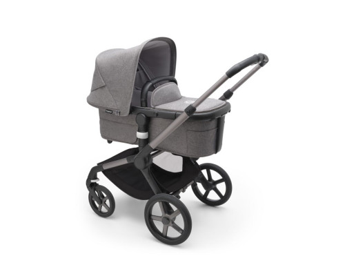 Bugaboo Fox5 коляска 2 в 1 Graphite/ Grey Melange/ Grey Melange complete