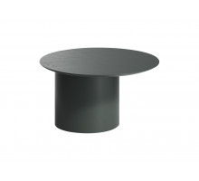 Столик Type D 70 см со смещенным основанием D 39 см (темно-серый)