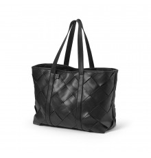 Elodie сумка Tote Braided Leather Black