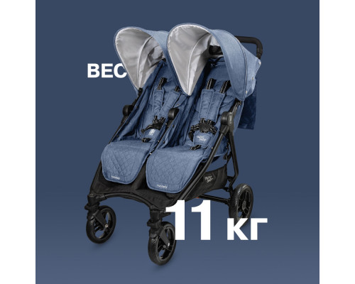 Valco baby Коляска прогулочная Slim Twin Tailormade / Cappuccino