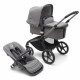 Bugaboo Fox5 коляска 2 в 1 Graphite/ Grey Melange/ Grey Melange complete