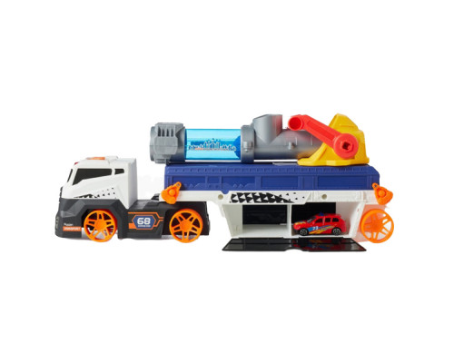 Happy Baby игрушка грузовик с пушкой и машинками cannon truck