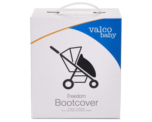 Valco baby Муфта для ног Boot Cover Snap, Snap 4 / Coal Black