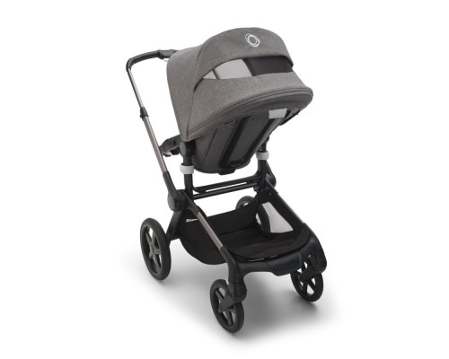 Bugaboo Fox5 коляска 2 в 1 Graphite/ Grey Melange/ Grey Melange complete