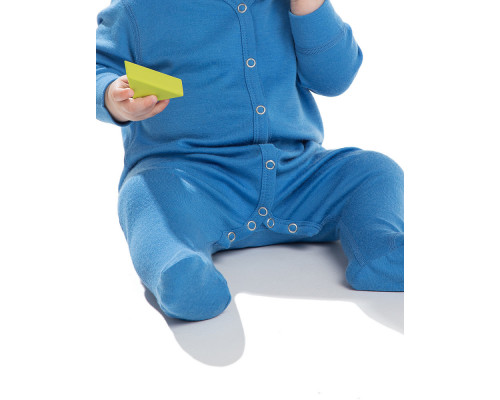 NORVEG комбинезон 100% шерсть Soft Baby цвет голубой