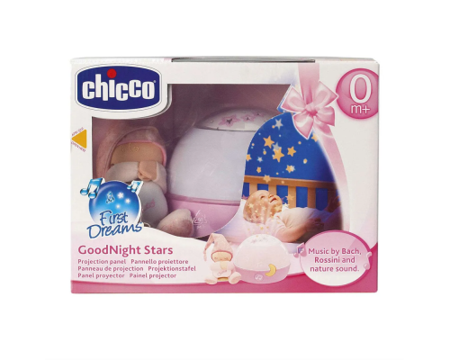 Chicco проектор-ночник музыкальный Первые грезы розовый