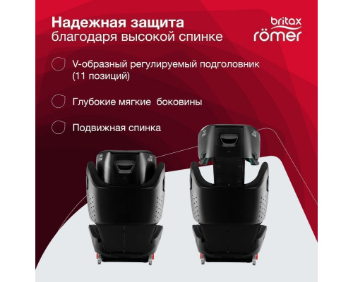 Britax Roemer Автокресло Kidfix M i-SIZE Burgundy Red (гр.2/3)