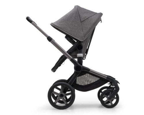 Bugaboo Fox5 коляска 2 в 1 Graphite/ Grey Melange/ Grey Melange complete