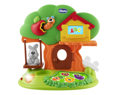 Chicco игрушка говорящий домик Bunny House рус/англ