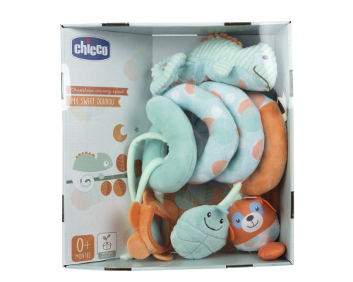 Chicco игрушка-подвеска мягкая Хамелеон