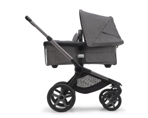 Bugaboo Fox5 коляска 2 в 1 Graphite/ Grey Melange/ Grey Melange complete