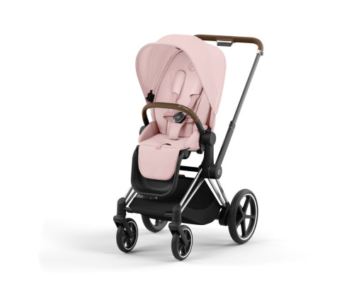 Cybex Priam IV Коляска 2 в 1 Chrome Brown / Peach Pink