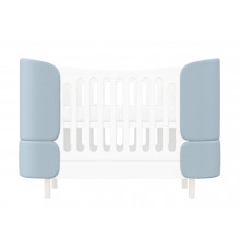 Комплект чехлов для кроватки-трансформера KIDI Soft (голубой)