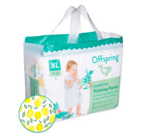 Offspring трусики-подгузники XL 12-20 кг 30 штук Лимоны