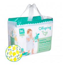 Offspring трусики-подгузники XL 12-20 кг 30 штук Лимоны