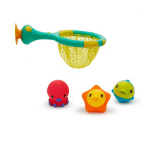 Munchkin игрушка для ванны 2 в 1 кольцо с брызгалками Catch & Score Hoop™ 12+