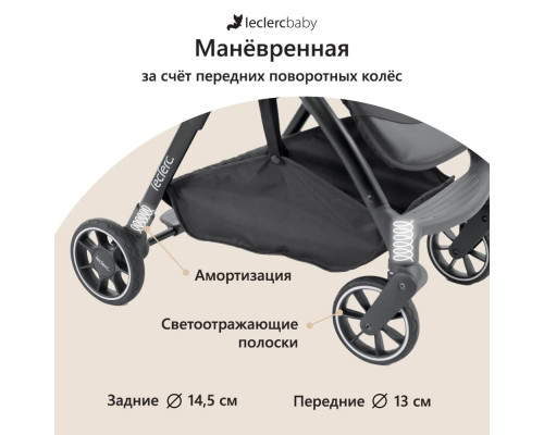 Leclerc baby Прогулочная коляска Magic fold plus Blue