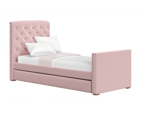 Кровать подростковая Elit soft (розовый)