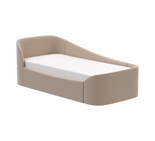 Диван-кровать KIDI Soft с низким изножьем 90*200 см R (бежевый)