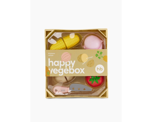 Happy Baby игрушка набор овощей в ящике HAPPY VEGEBOX