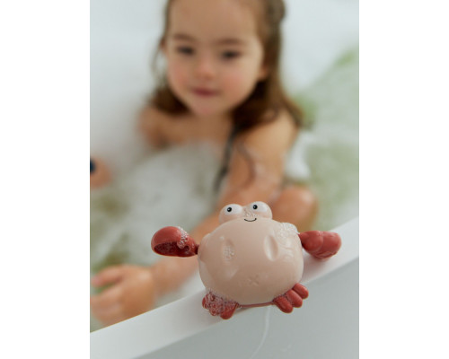 Happy Baby игрушка для ванной заводная Swimming Crab beige