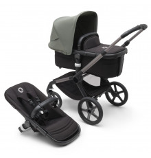 Bugaboo Fox5 коляска 2 в 1 Graphite/ Midnight Black/ Forest Green