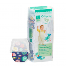 Offspring трусики-подгузники L 9-14 кг 36 штук Рыбки