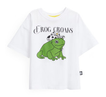 Happy Baby футболка детская White (frog)