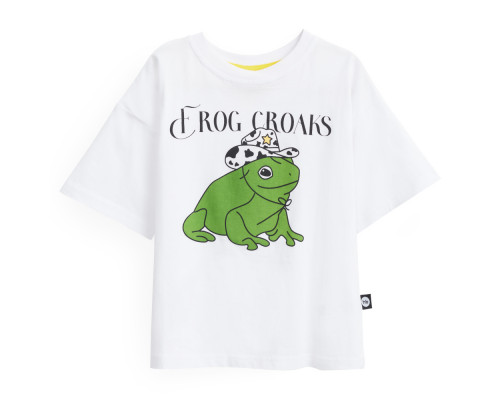 Happy Baby футболка детская White (frog)