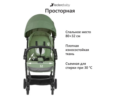 Leclerc baby Прогулочная коляска Magic fold plus Blue