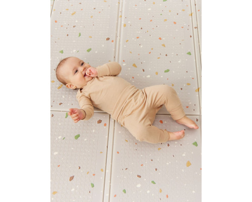 Happy Baby коврик детский складной игровой Soft Floor stone