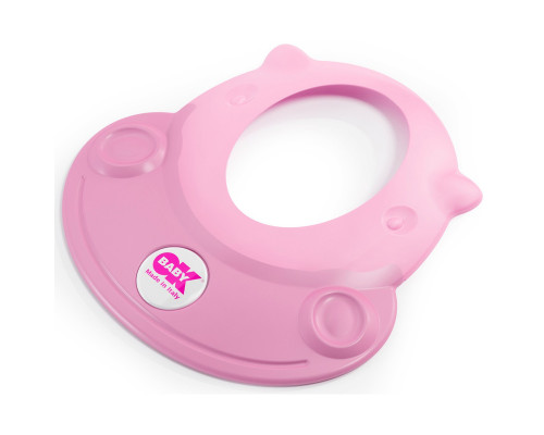 OK Baby козырек для купания Hippo pink