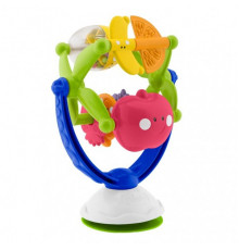 Chicco игрушка музыкальная на присоске на стульчик для кормления Фрукты