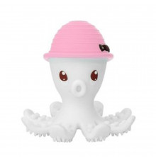 Mombella Прорезыватель Octopus, розовый