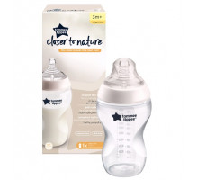 Tommee Tippee бутылочка для кормления Closer to nature 340 мл, 3 мес +