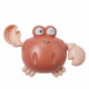 Happy Baby игрушка для ванной заводная Swimming Crab brown