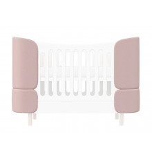 Комплект чехлов для кроватки-трансформера KIDI Soft (розовый)