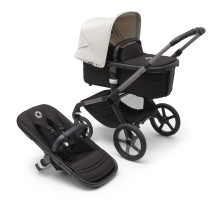 Bugaboo Fox5 коляска 2 в 1 Graphite/ Midnight Black/ Misty White