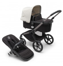 Bugaboo Fox5 коляска 2 в 1 Graphite/ Midnight Black/ Misty White