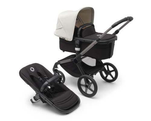 Bugaboo Fox5 коляска 2 в 1 Graphite/ Midnight Black/ Misty White