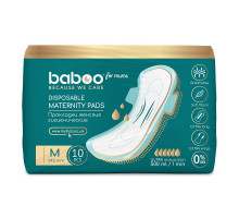 Baboo прокладки женские гигиенические 10 штук размер М