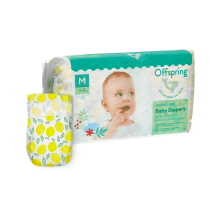 Offspring подгузники M 6-10 кг 42 штук Лимоны