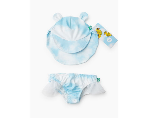 Happy Baby комплект для девочек: панама и плавки